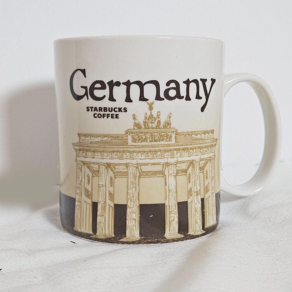 Starbucks Germany Deutschland 16 oz Coffee Mug Collector Series Berlin